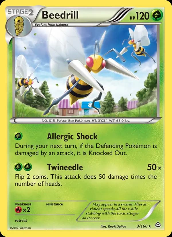 Beedrill #3 — Primal Clash