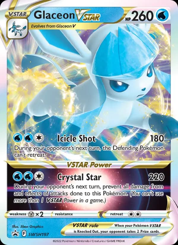 Glaceon VSTAR #SWSH197 — Sword & Shield Promos