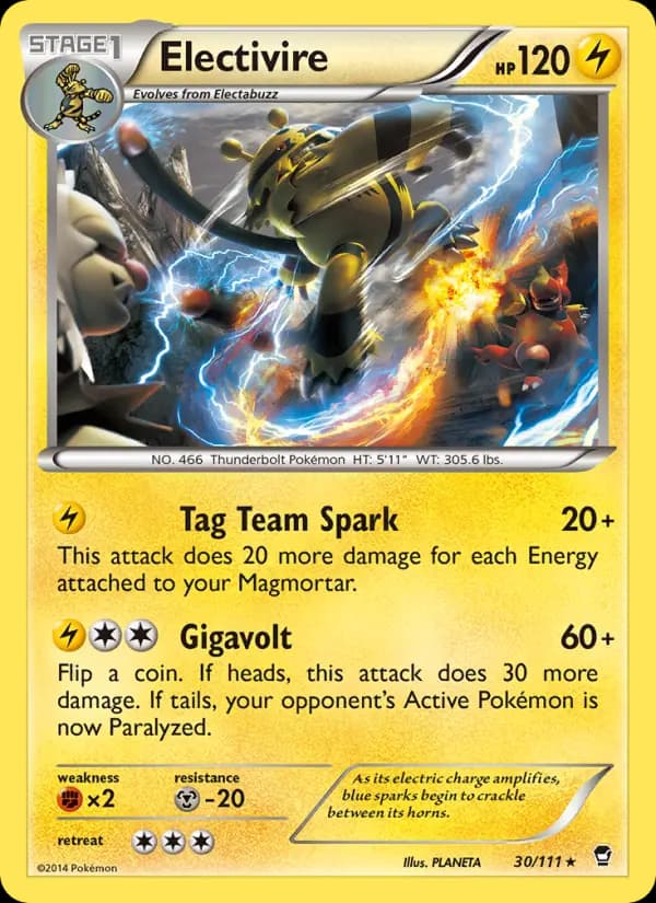 Electivire #30 — Furious Fists
