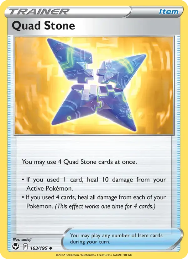Quad Stone #163 — Silver Tempest