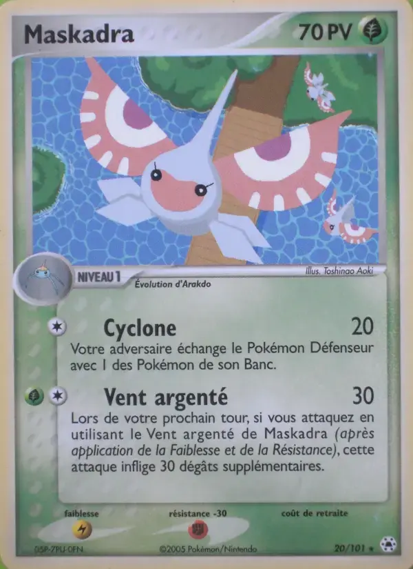 Carte Pokémon Maskadra #20 — Légendes Oubliées