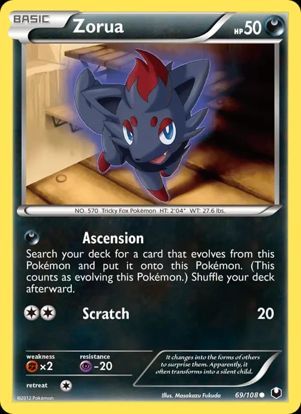 Zorua #69 — Dark Explorers