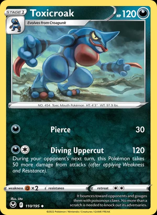 Toxicroak #110 — Silver Tempest