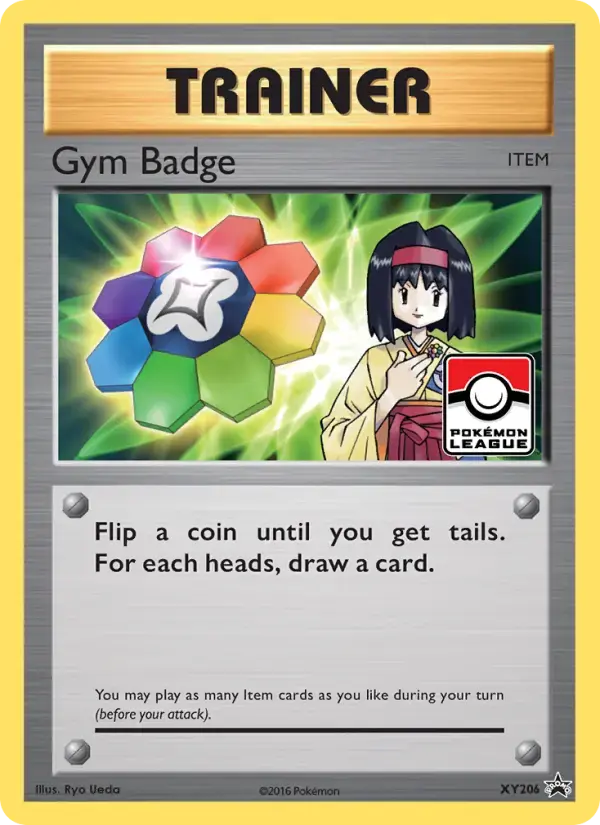 Carte Pokémon Gym Badge #XY206 — Promos X&Y
