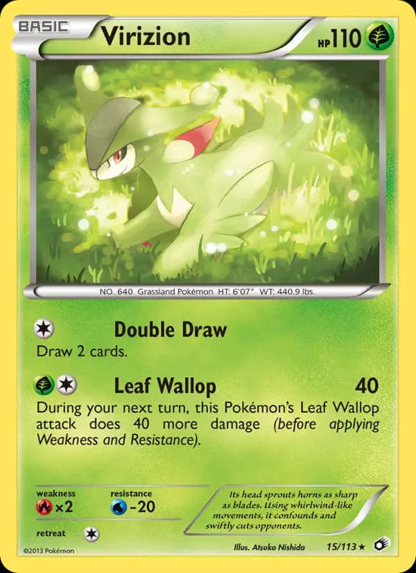 Virizion #15 — Legendary Treasures