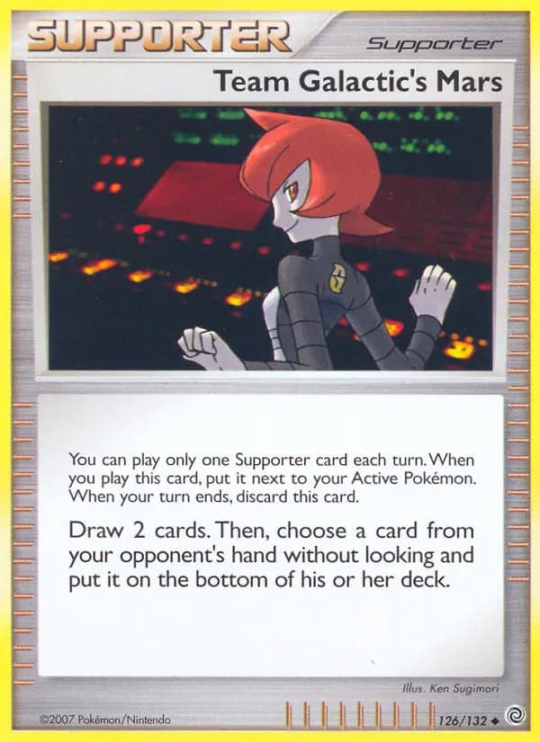 Team Galactic's Mars #126 — Secret Wonders