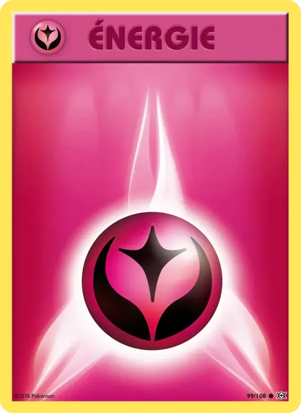 Carte Pokémon Énergie Fée #99 — Évolutions XY