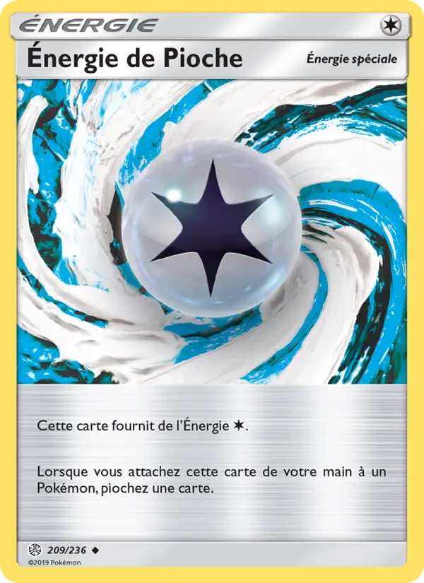 Carte Pokémon Énergie de Pioche #209 — Éclipse Cosmique