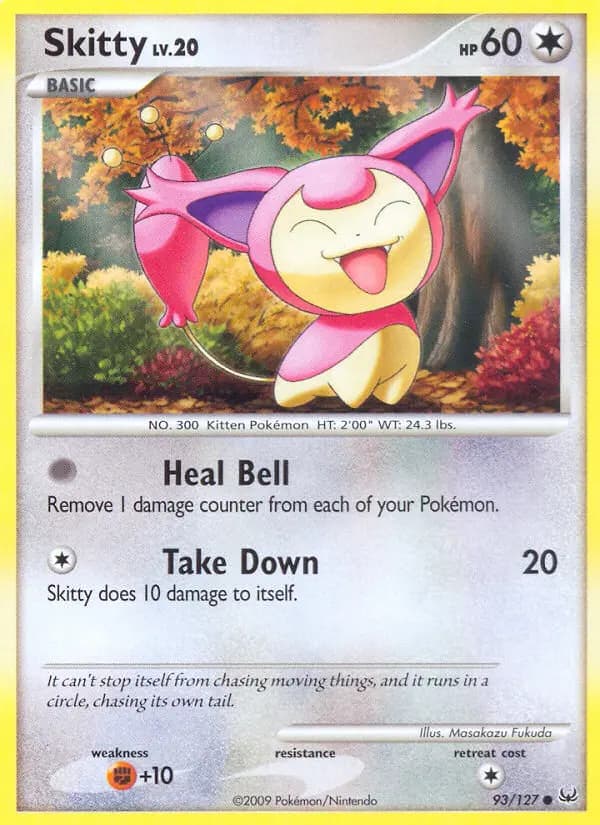 Skitty #93 — Platinum
