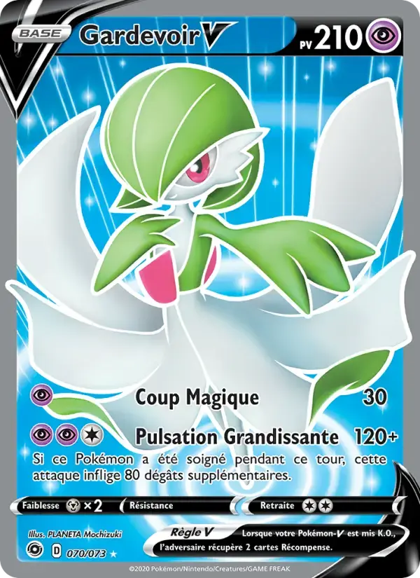 Carte Pokémon Gardevoir V #70 — La Voie du Maître