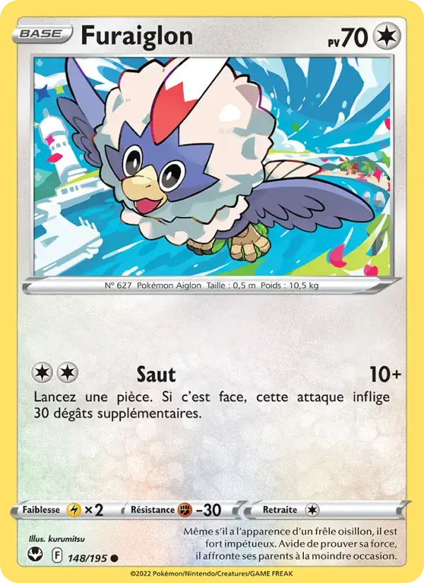 Carte Pokémon Furaiglon #148 — Tempête Argentée