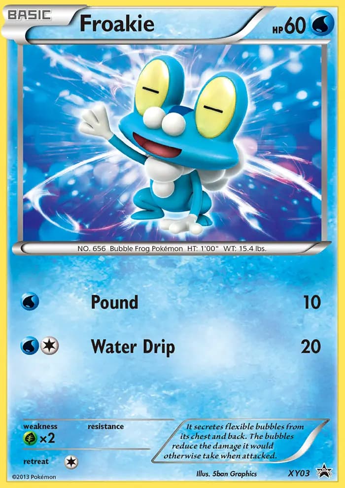 Froakie #XY03 — XY Promos