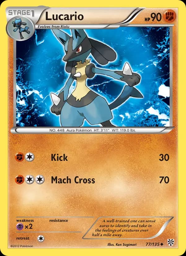 Lucario #77 — Plasma Storm