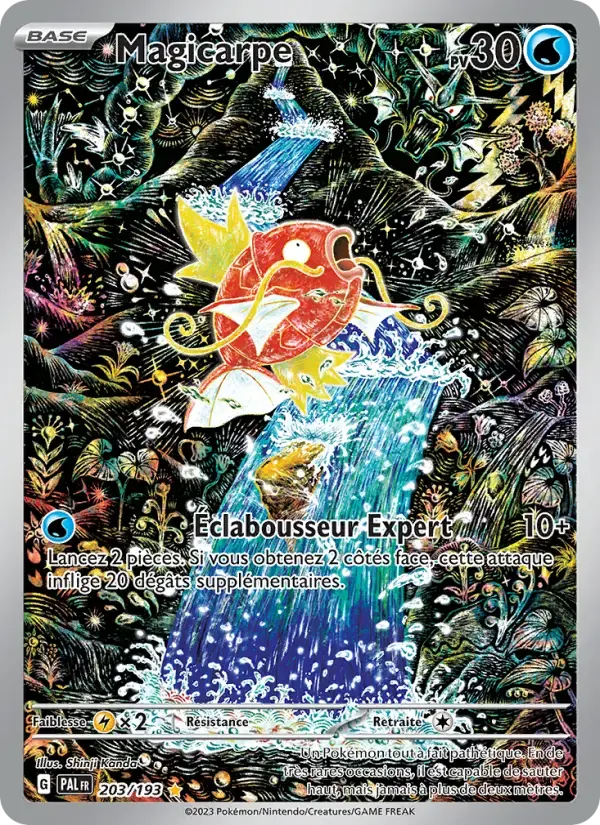 Carte Pokémon Magicarpe #203 — Évolutions à Paldea