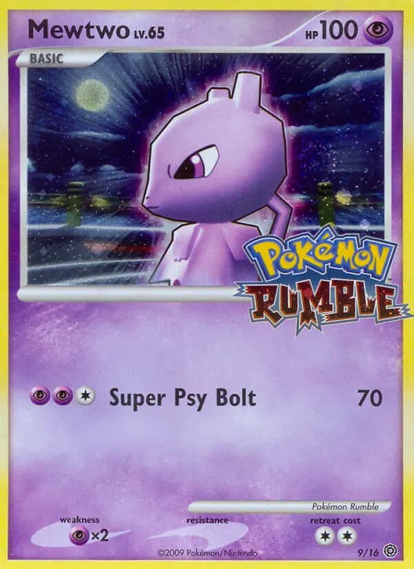 Mewtwo #9 — Pokémon Rumble