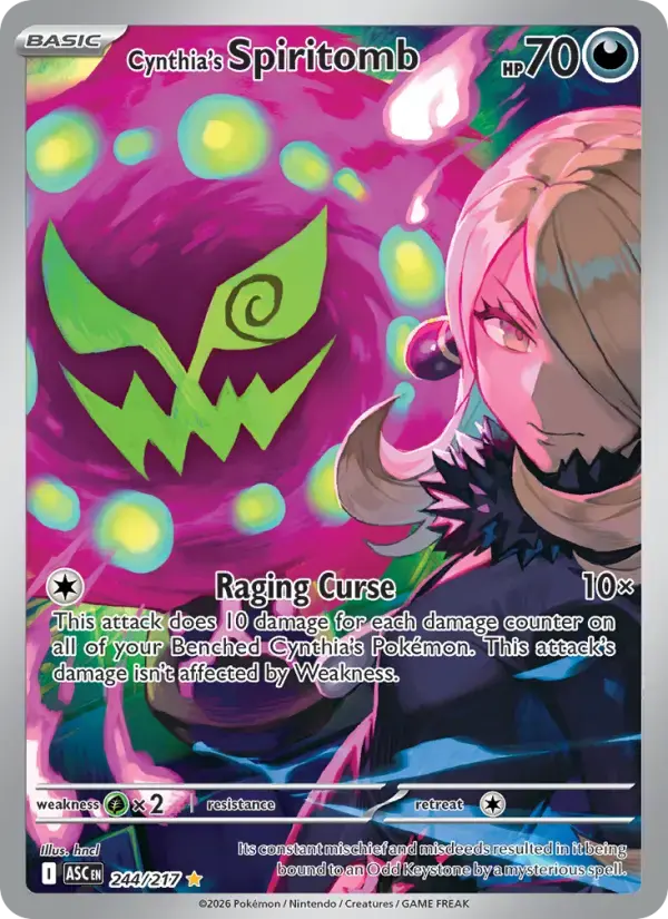 Cynthia's Spiritomb #244 — Ascended Heroes