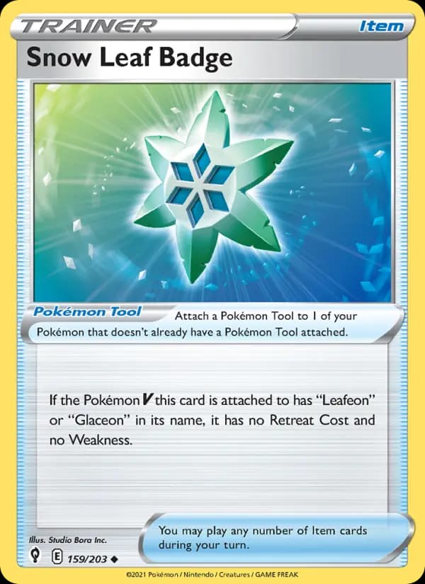 Snow Leaf Badge #159 — Evolving Skies