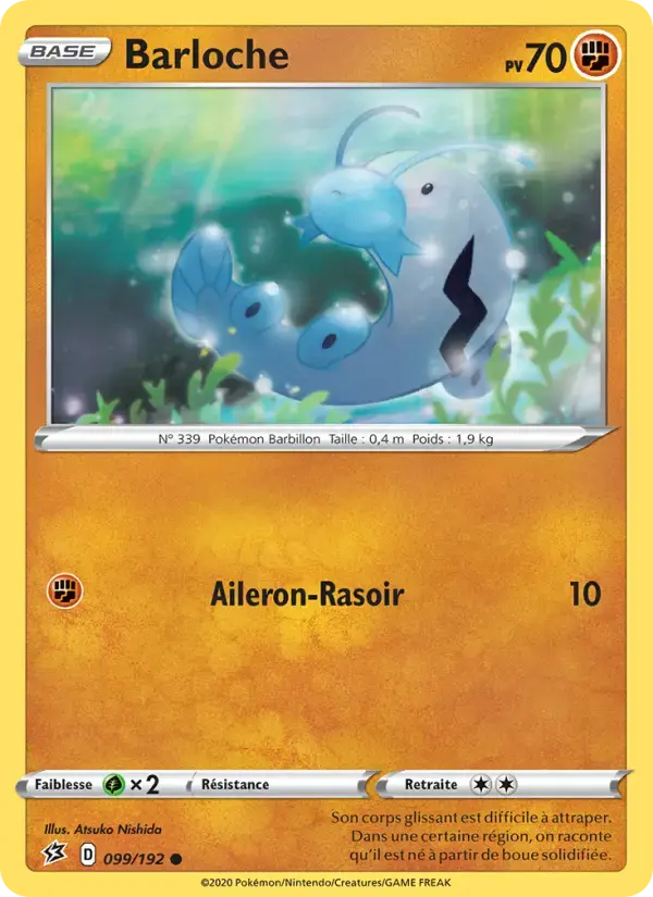 Carte Pokémon Barloche #99 — Clash des Rebelles