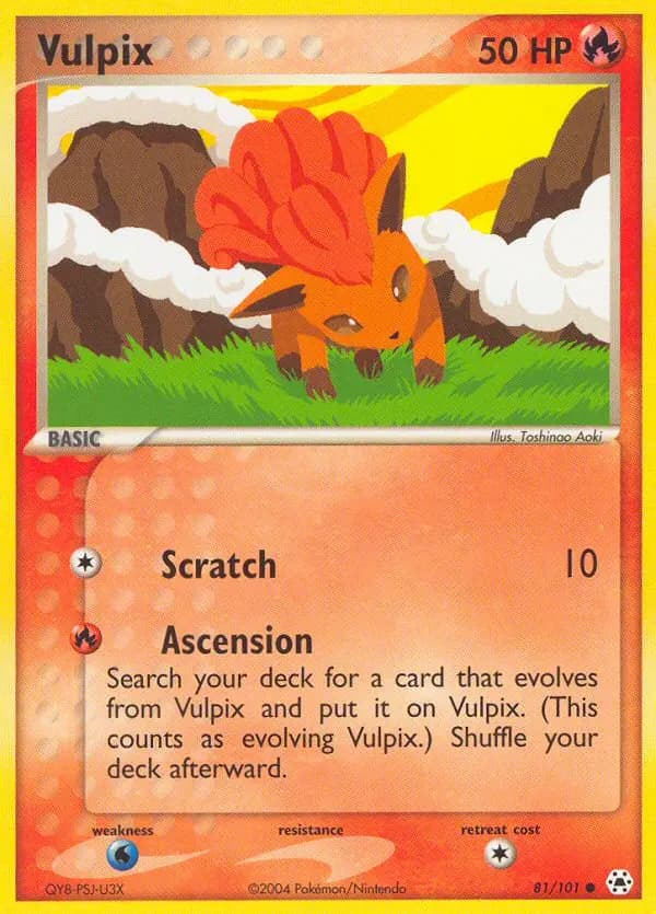 Vulpix #81 — Hidden Legends