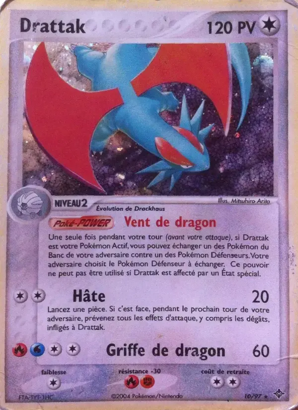 Carte Pokémon Drattak #10 — Dragon