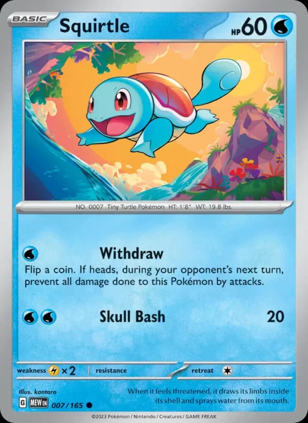 Squirtle #007 — 151