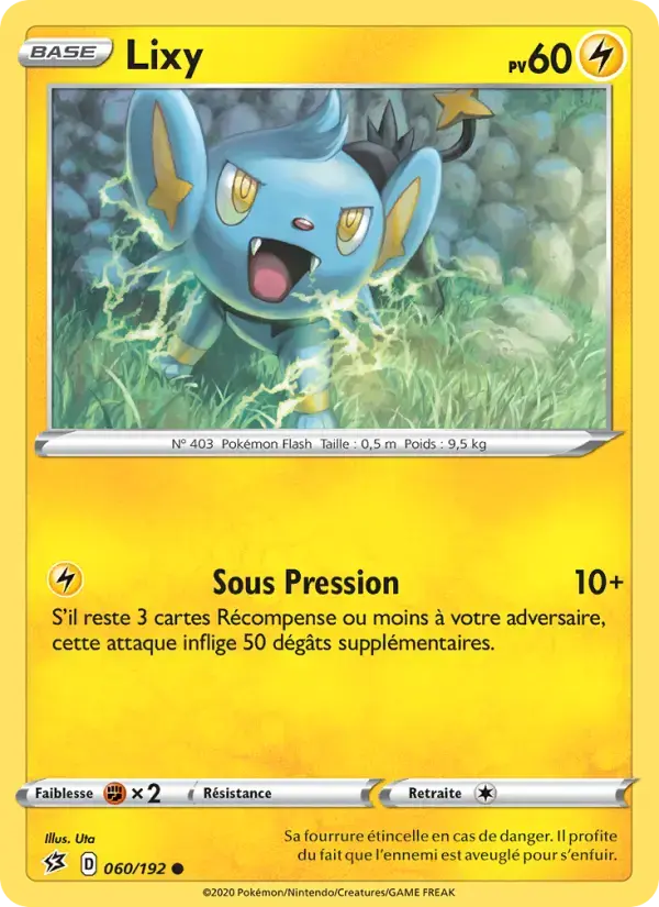 Carte Pokémon Lixy #60 — Clash des Rebelles