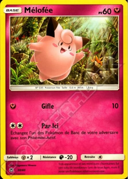Clefairy #30 — 2018 McDonald's Collection