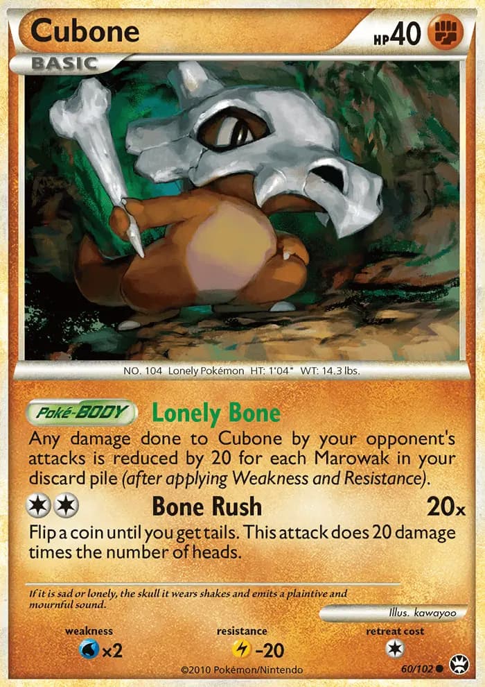 Cubone #60 — Triumphant