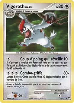Carte Pokémon Vigoroth #68 — Trésors Mystérieux
