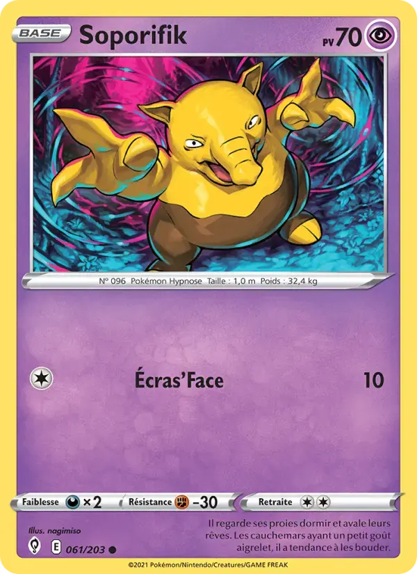 Carte Pokémon Soporifik #61 — Évolution Céleste