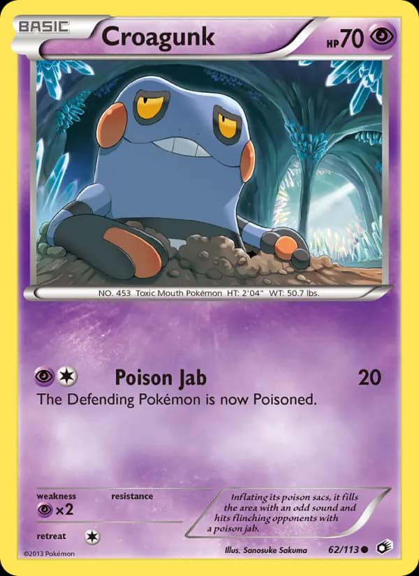 Croagunk #62 — Legendary Treasures