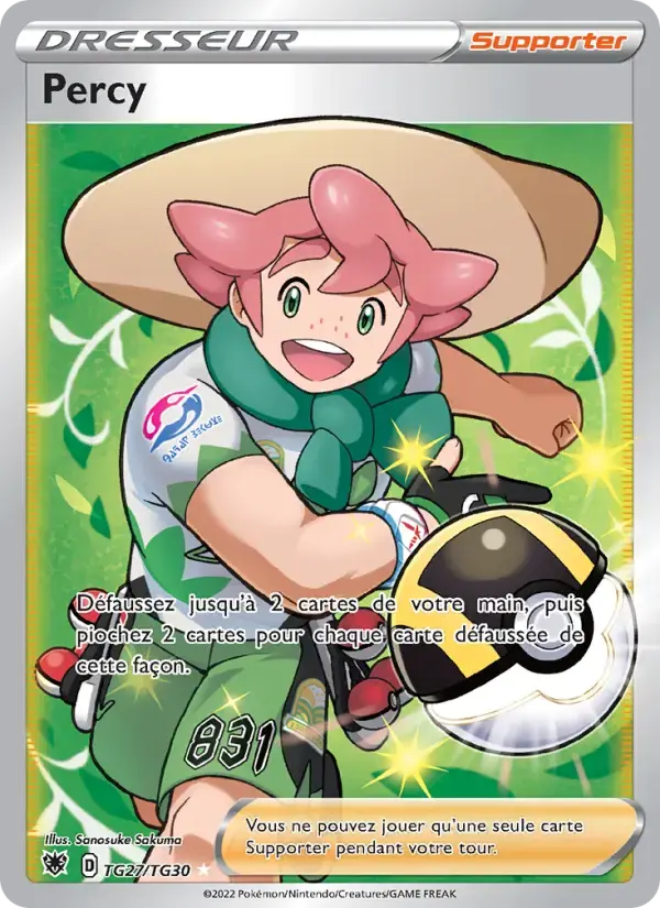 Carte Pokémon Percy #TG27 — Astres Radieux