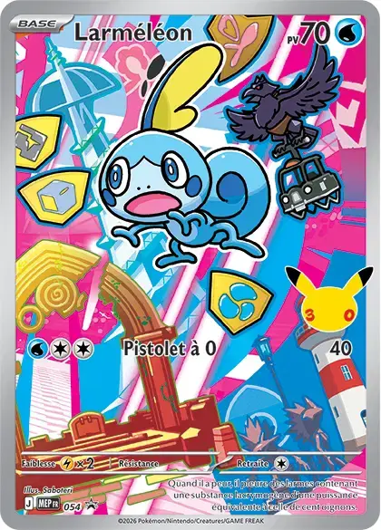 Carte Pokémon Larméléon #054 — Promos Méga-Évolution