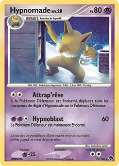 Carte Pokémon Hypnomade #19 — Duels au Sommet