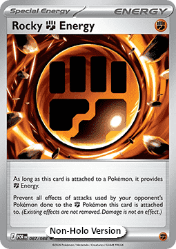 Rocky Fighting Energy #087 Non Holo — Perfect Order