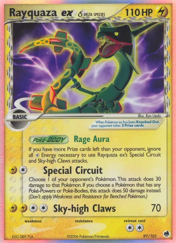 Rayquaza ex δ #097 — Dragon Frontiers