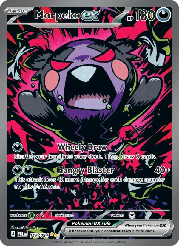 Morpeko ex #117 — Pitch Black