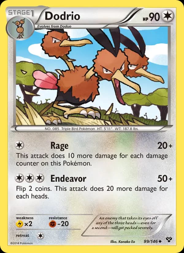 Dodrio #99 — XY