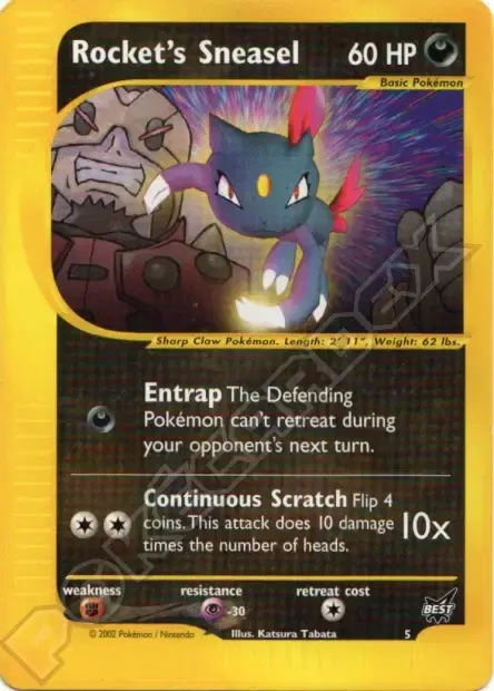 Carte Pokémon Farfuret de Rocket #5/9 — Jumbo