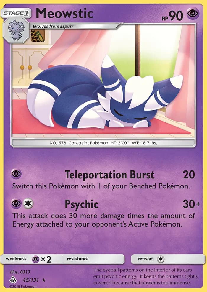 Meowstic #45 — Forbidden Light
