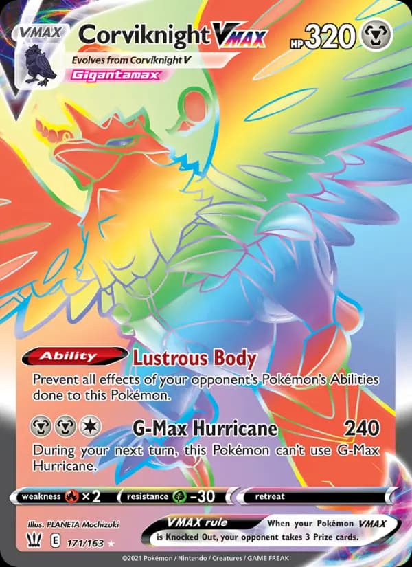 Corviknight VMAX #171 — Battle Styles