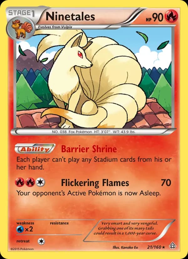 Ninetales #21 — Primal Clash