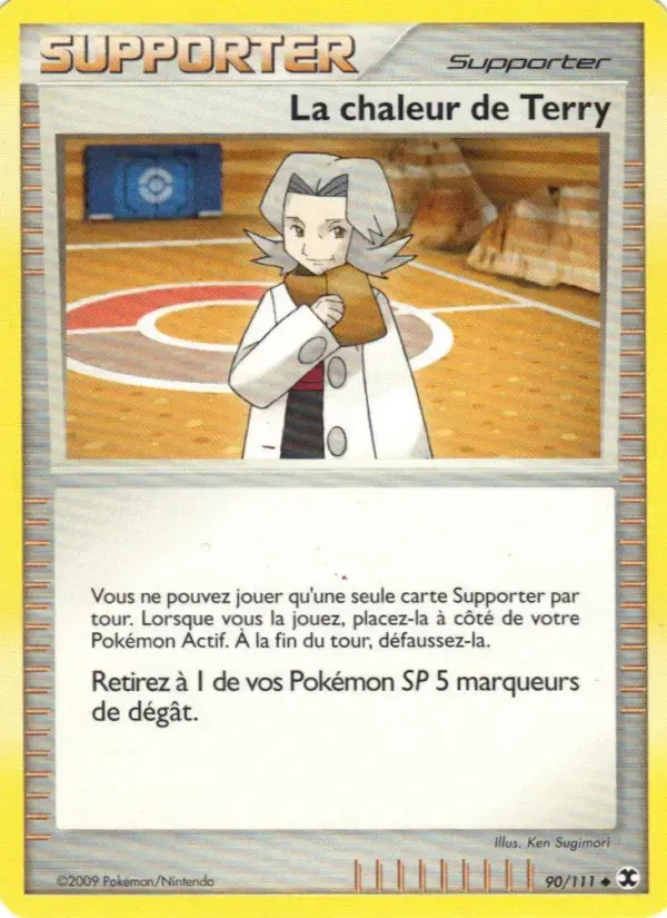 Carte Pokémon La chaleur de Terry #90 — Rivaux Émergeants