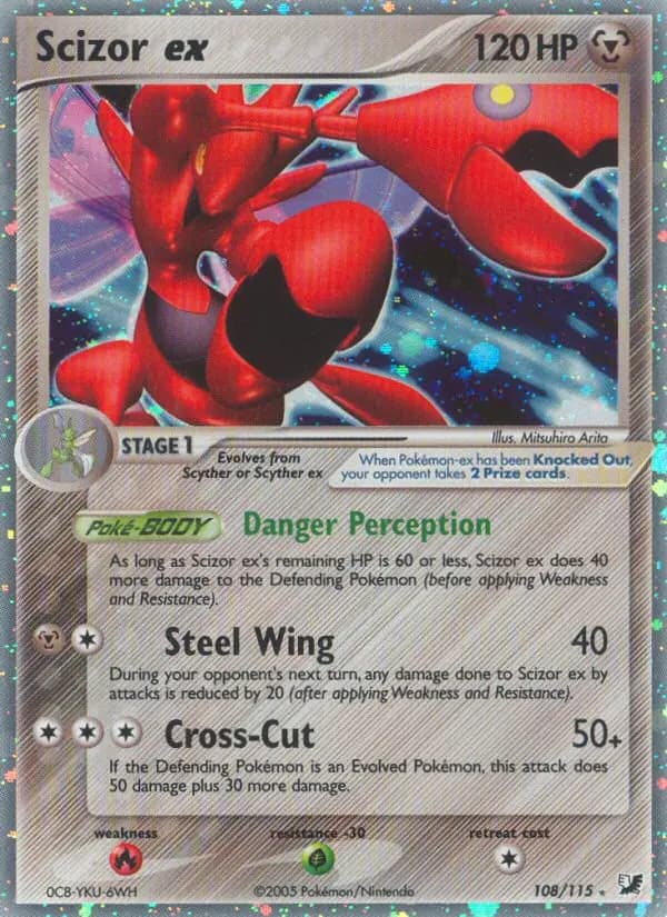 Scizor ex #108 — Unseen Forces