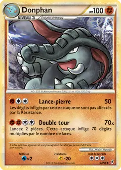 Carte Pokémon Donphan #42 — L'Appel des Légendes