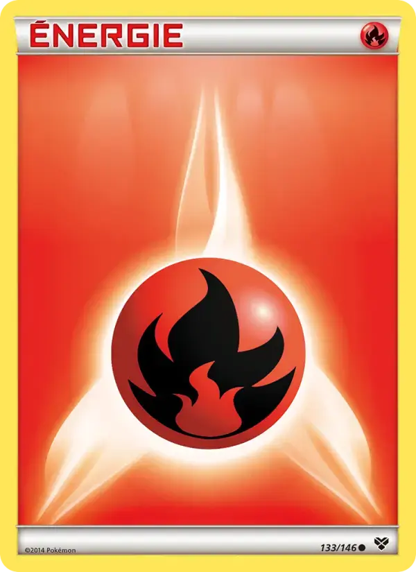 Carte Pokémon Énergie Feu #133 — XY