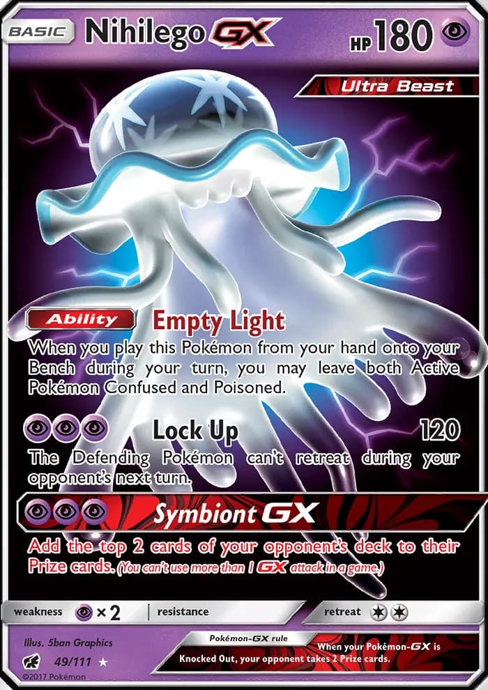 Nihilego GX #49 — Crimson Invasion