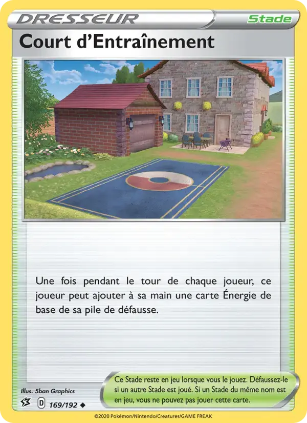 Carte Pokémon Court d'Entraînement #169 — Clash des Rebelles