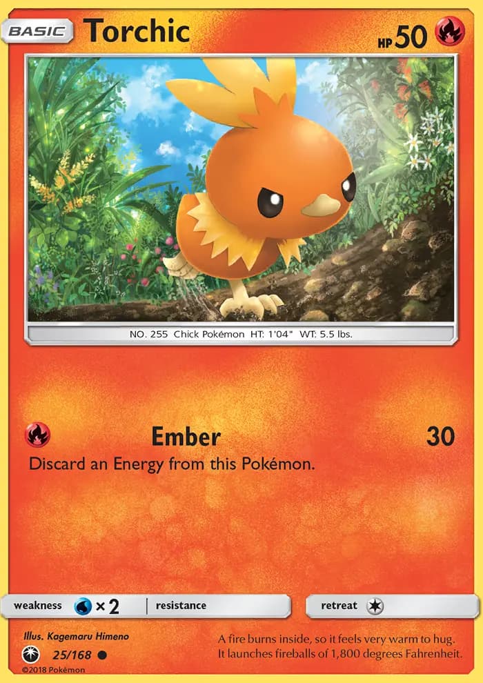 Torchic #25 — Celestial Storm