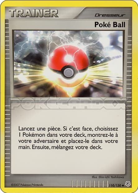 Carte Pokémon Poké Ball #110 — Diamant et Perle